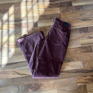 American Eagle Super High Rise Flare Corduroy pants 10R